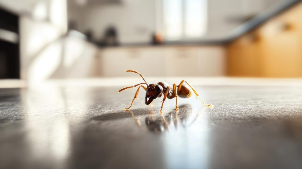 formigas dentro de casa